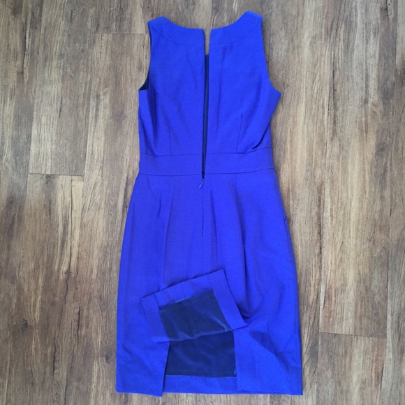 J. Crew Shift Dress Indigo Blue with Front Pockets - Picture 7 of 7